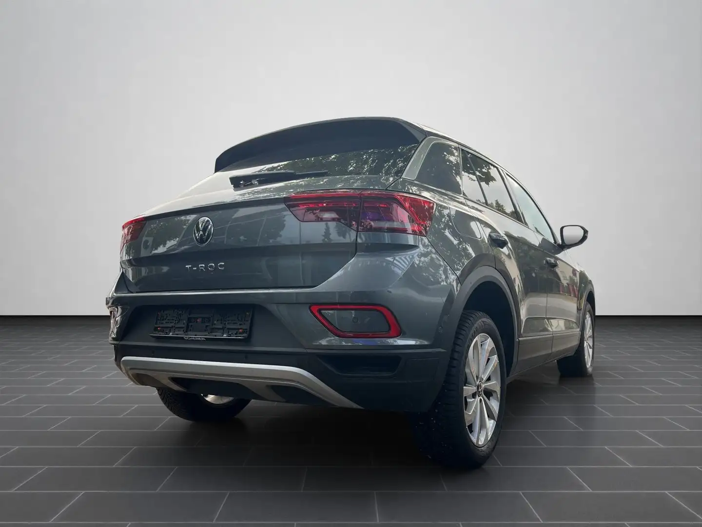 Volkswagen T-Roc Life 1.5 TSI DSG ACC LED NAVI RFK SHZ Gris - 2