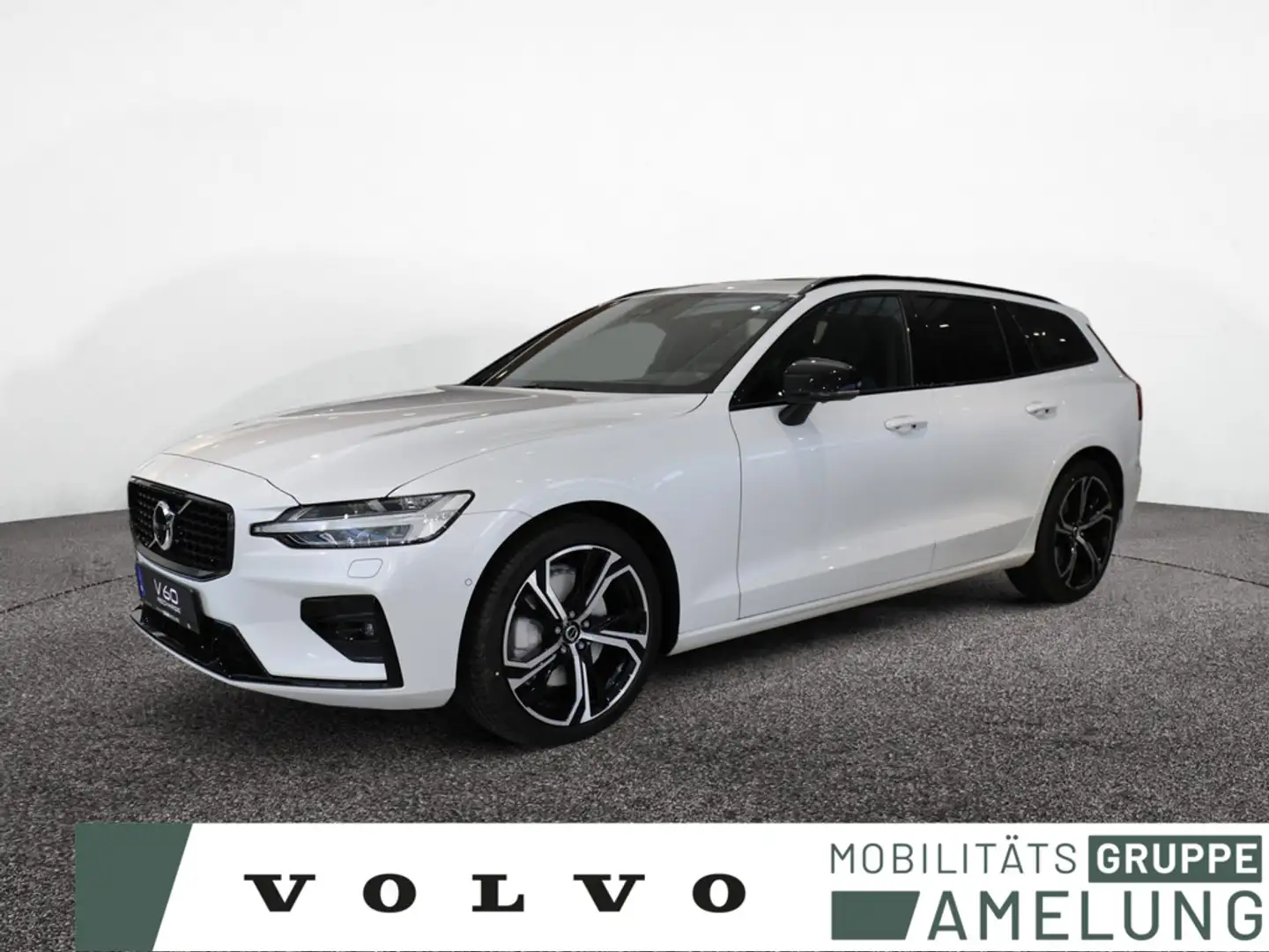 Volvo V60 B4 D Ultimate Dark ACC LED HUD 360° PANO Weiß - 1
