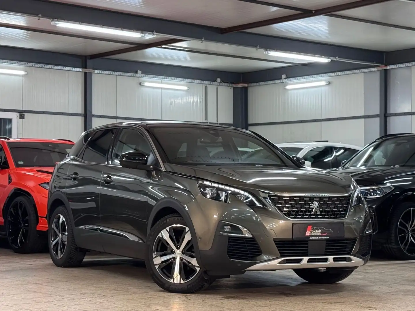 Peugeot 3008 Allure GT LINE*SPUR*TOTW*VIR*APPS*LED*1.H Grau - 1