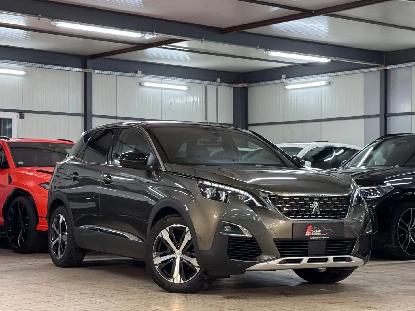 Peugeot 3008 Allure GT LINE*SPUR*TOTW*VIR*APPS*LED*1.H Grau - 1