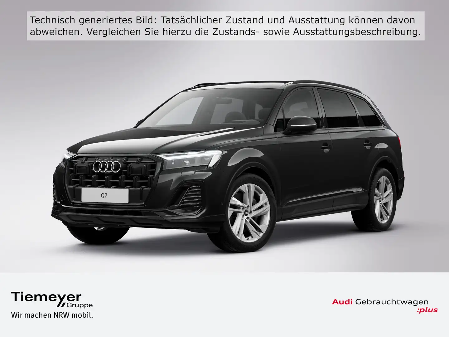 Audi Q7 45 TDI Q 7-SITZE LM20 AHK LUFT MATRIX Schwarz - 1