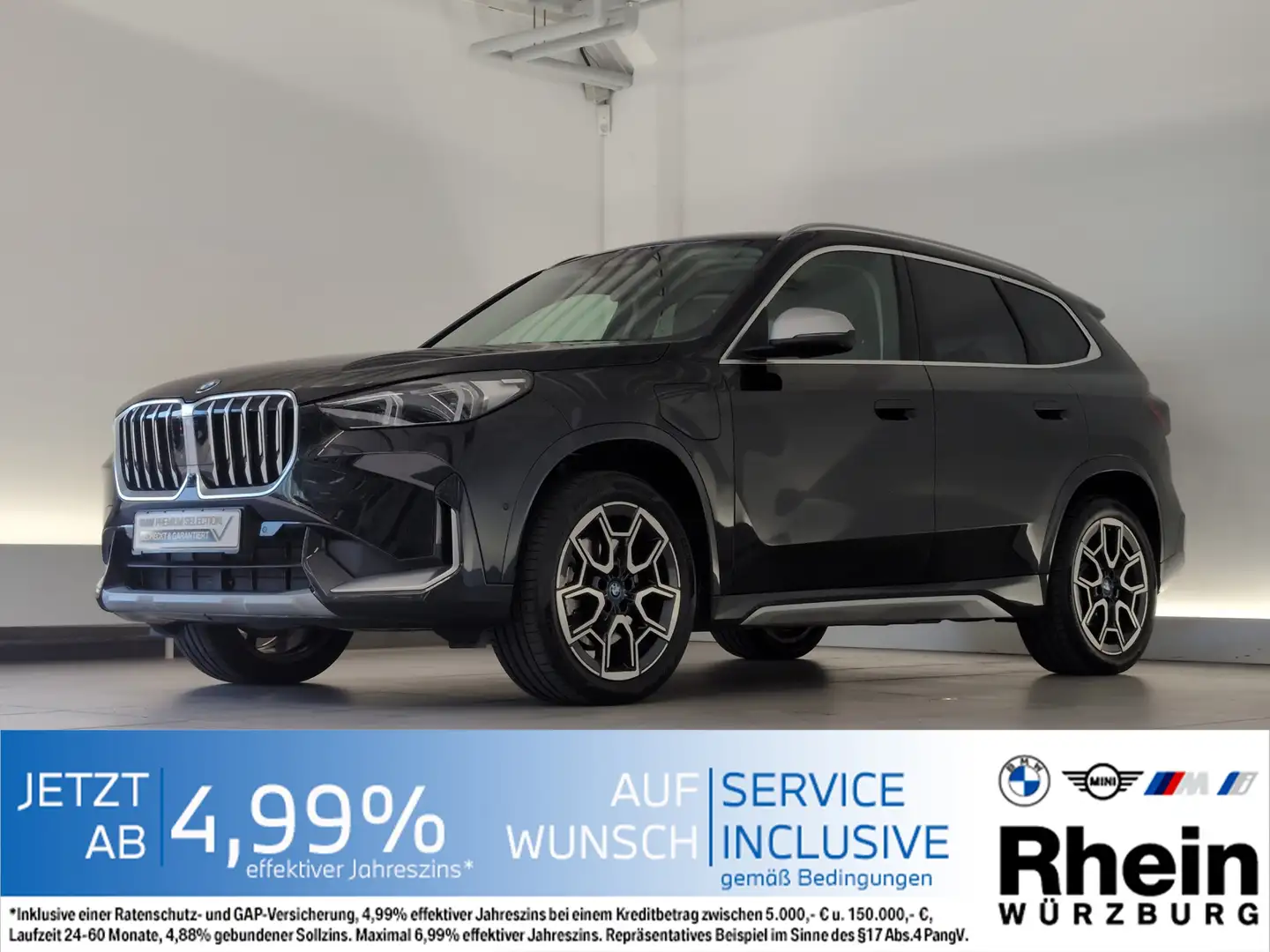 BMW X1 xDrive30e xLine HeadUp/LED/AHK/Lenkradheizung  Hea Schwarz - 1