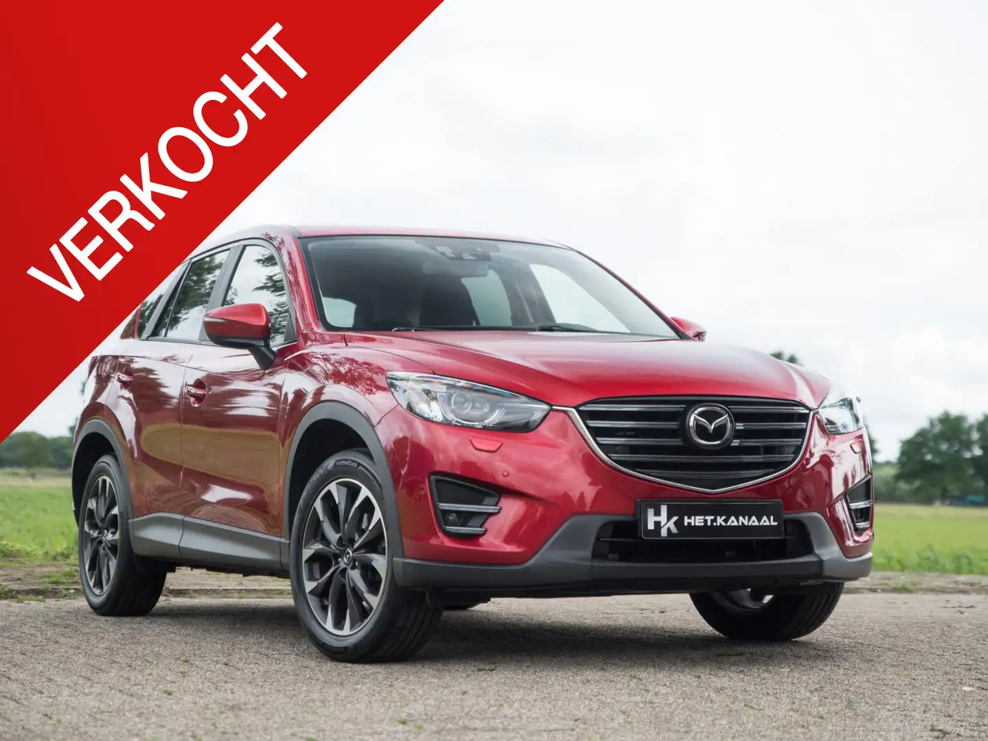 Mazda CX-5 2.5 SkyActiv-G 192 GT-M 4WD Leer ACC Bose Trekhaak Rouge - 1