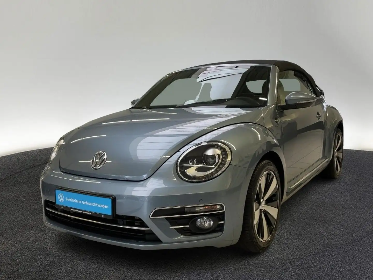 Volkswagen Beetle Cabriolet 1.2 TSI DSG Sound Navi Xenon Azul - 2