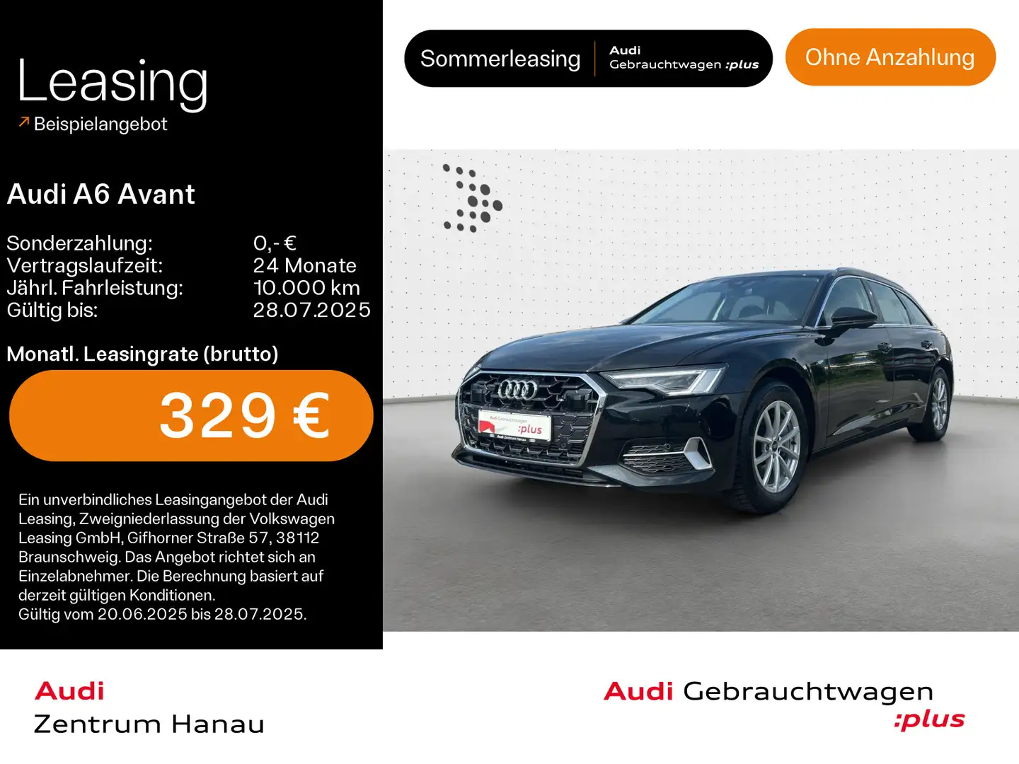 Audi A6 45 TFSI quattro advanced*NAVI-PLUS*KAME Schwarz - 1