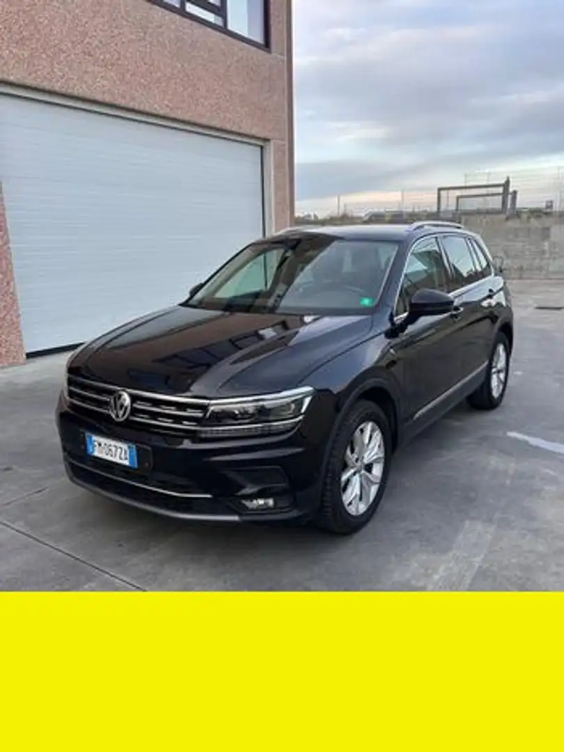Volkswagen Tiguan 2.0 TDI 4motion Zwart - 1