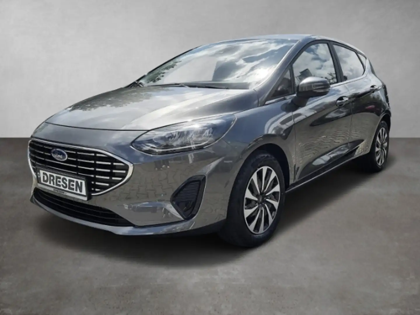 Ford Fiesta Titanium + Sitz-&Lenkradheizung+heizb.Frontscheibe Gris - 1