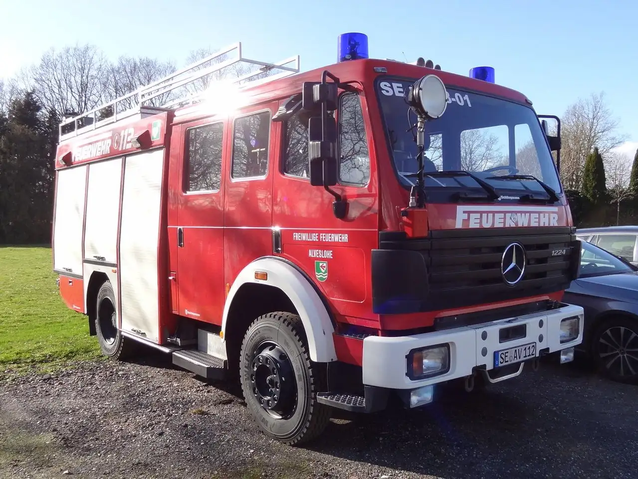 Mercedes-Benz 1224 Feuerwehr LF 16/12 Allrad 4x4 8+2 Sitze, foto 1