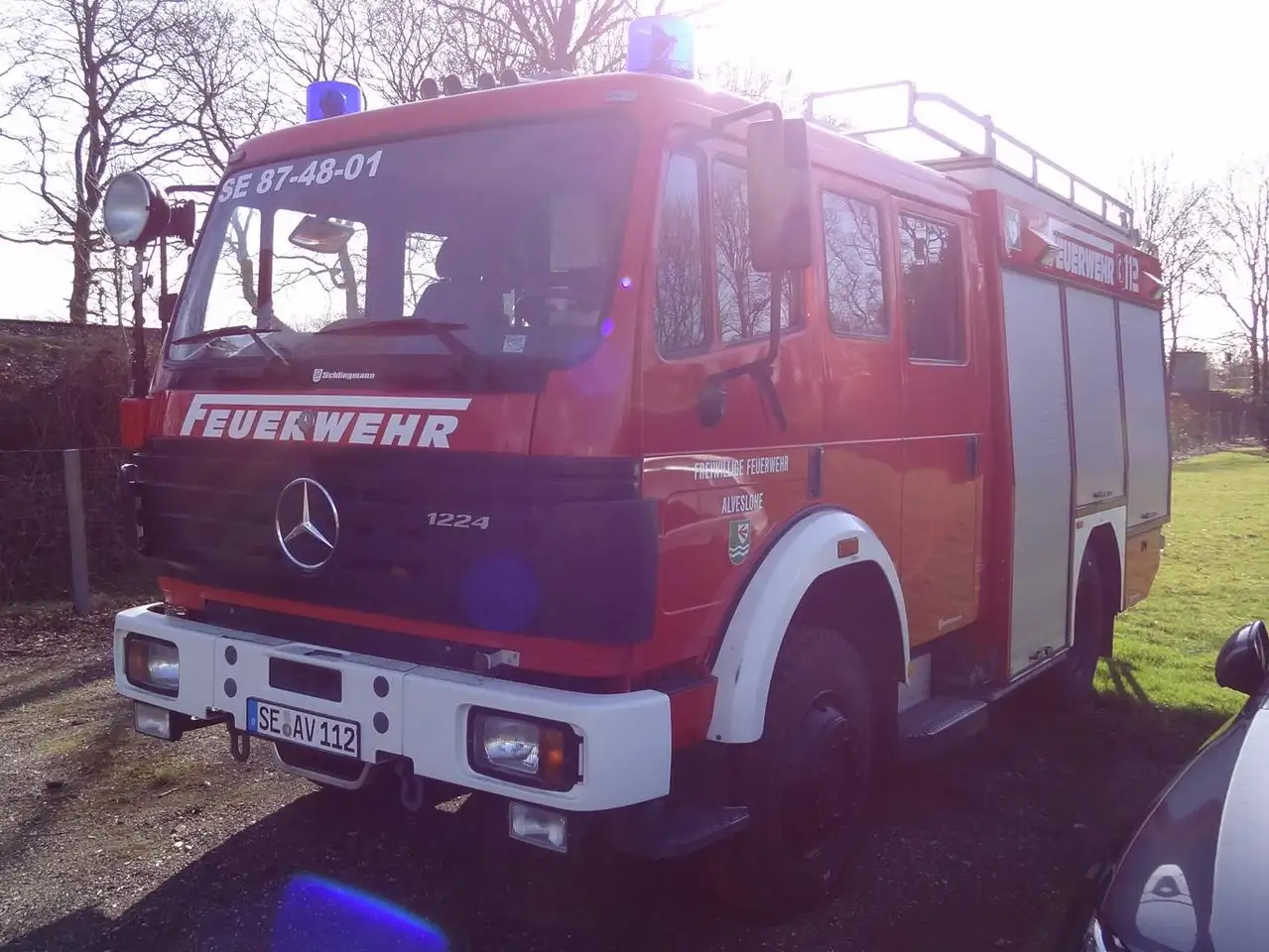 Mercedes-Benz 1224 Feuerwehr LF 16/12 Allrad 4x4 8+2 Sitze, foto 3