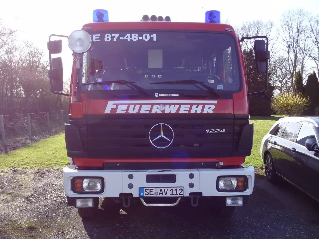 Mercedes-Benz 1224 Feuerwehr LF 16/12 Allrad 4x4 8+2 Sitze, foto 2