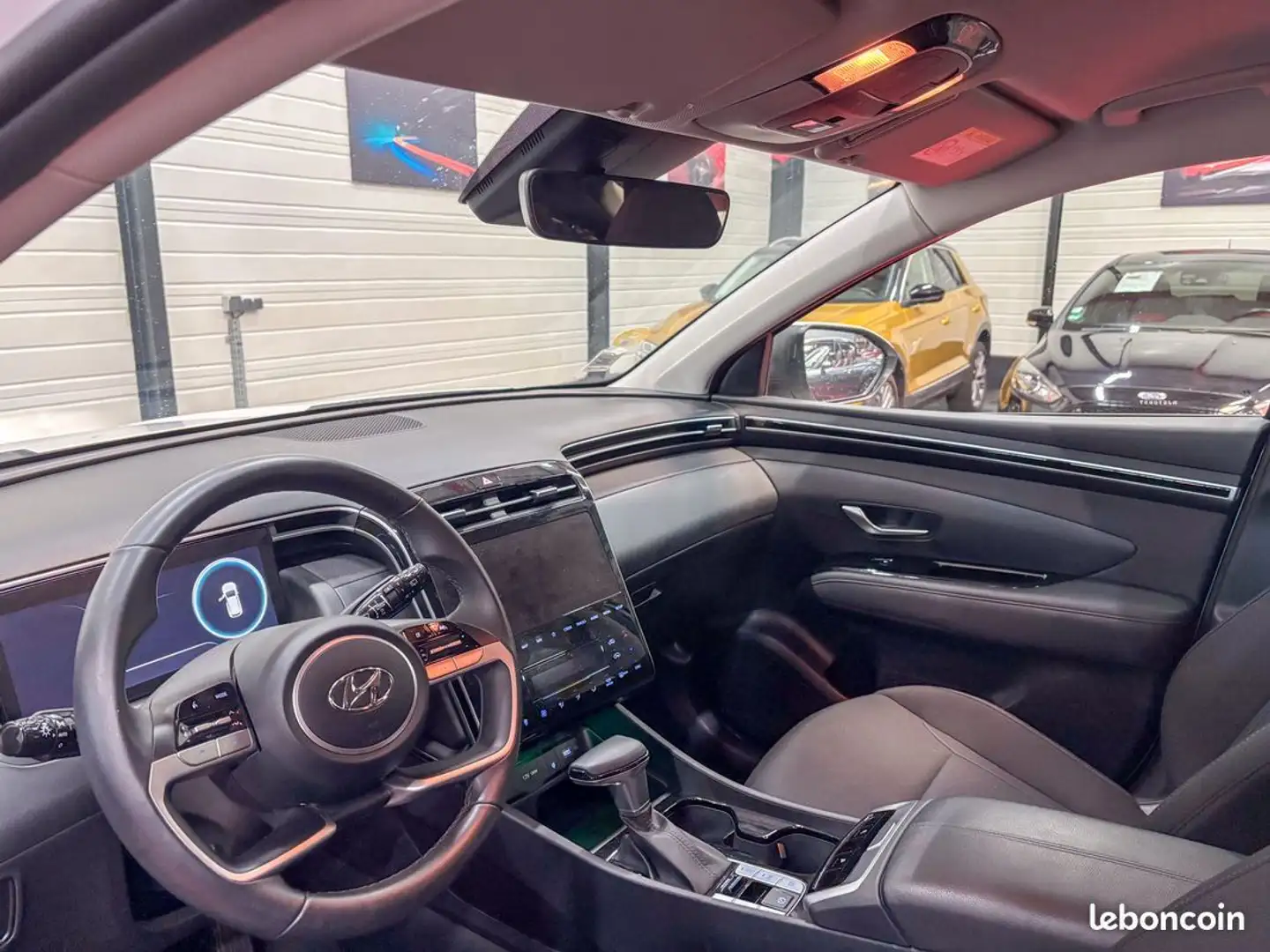 Hyundai TUCSON 1.6 CRDi Hybrid 48V 136 BVA Blanc - 2