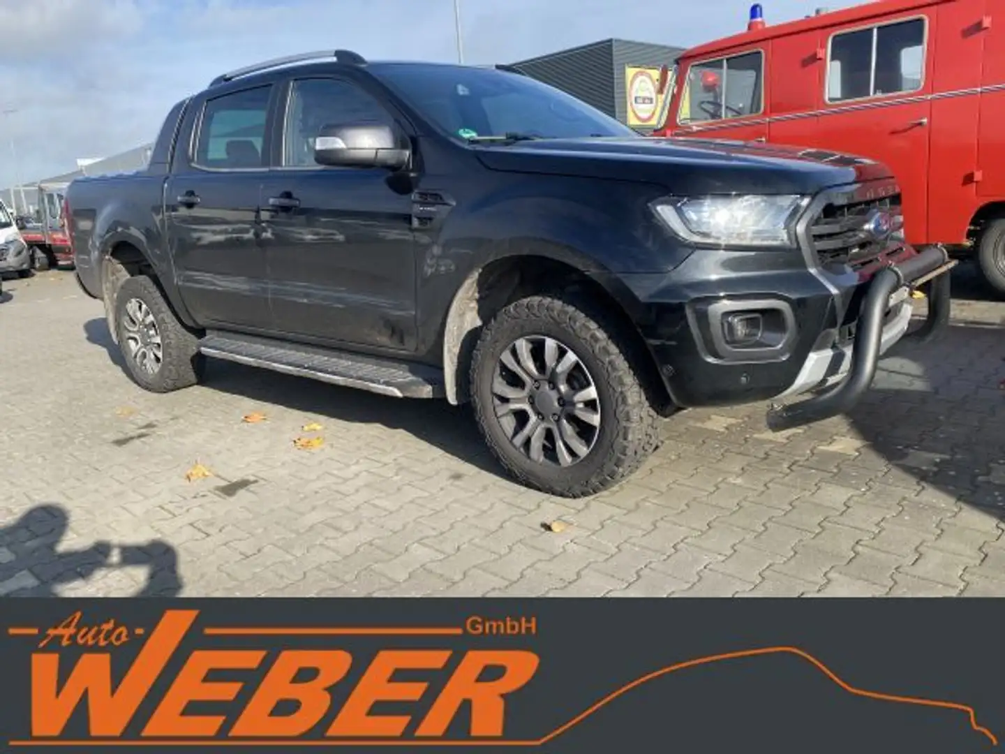 Ford Ranger Wildtrak DoKa 4x4 AHK Motorschaden Schwarz - 2
