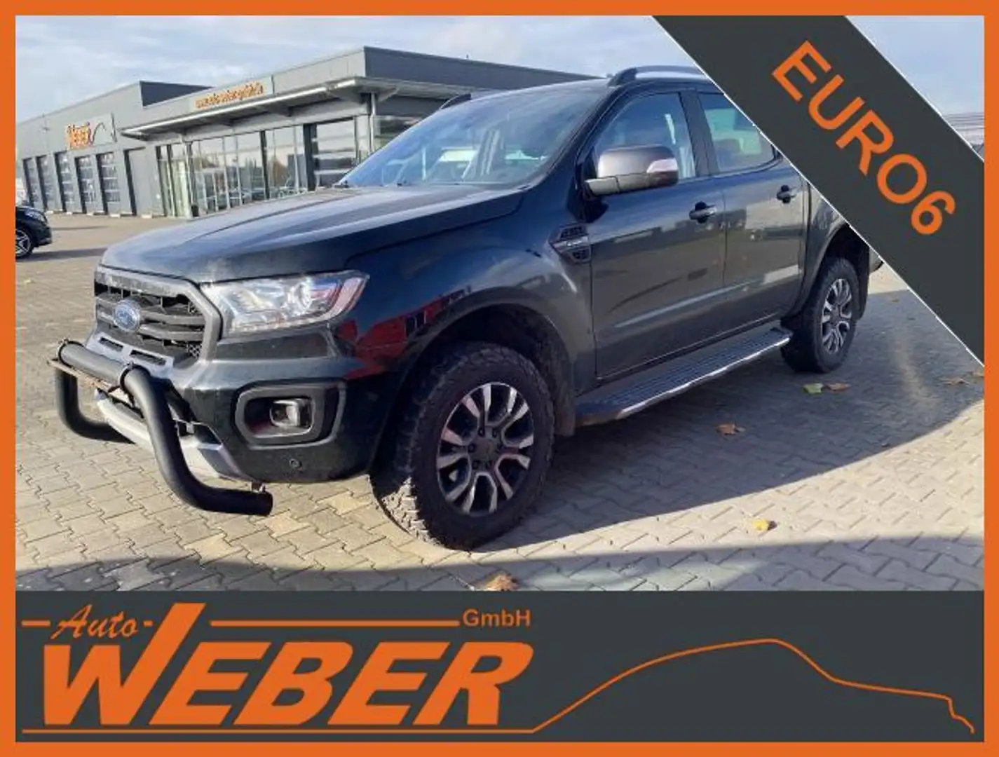 Ford Ranger Wildtrak DoKa 4x4 AHK Motorschaden Schwarz - 1