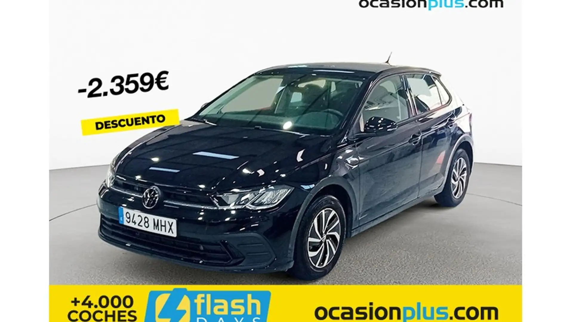 Volkswagen Polo 1.0 TSI Life DSG 81kW Negro - 1