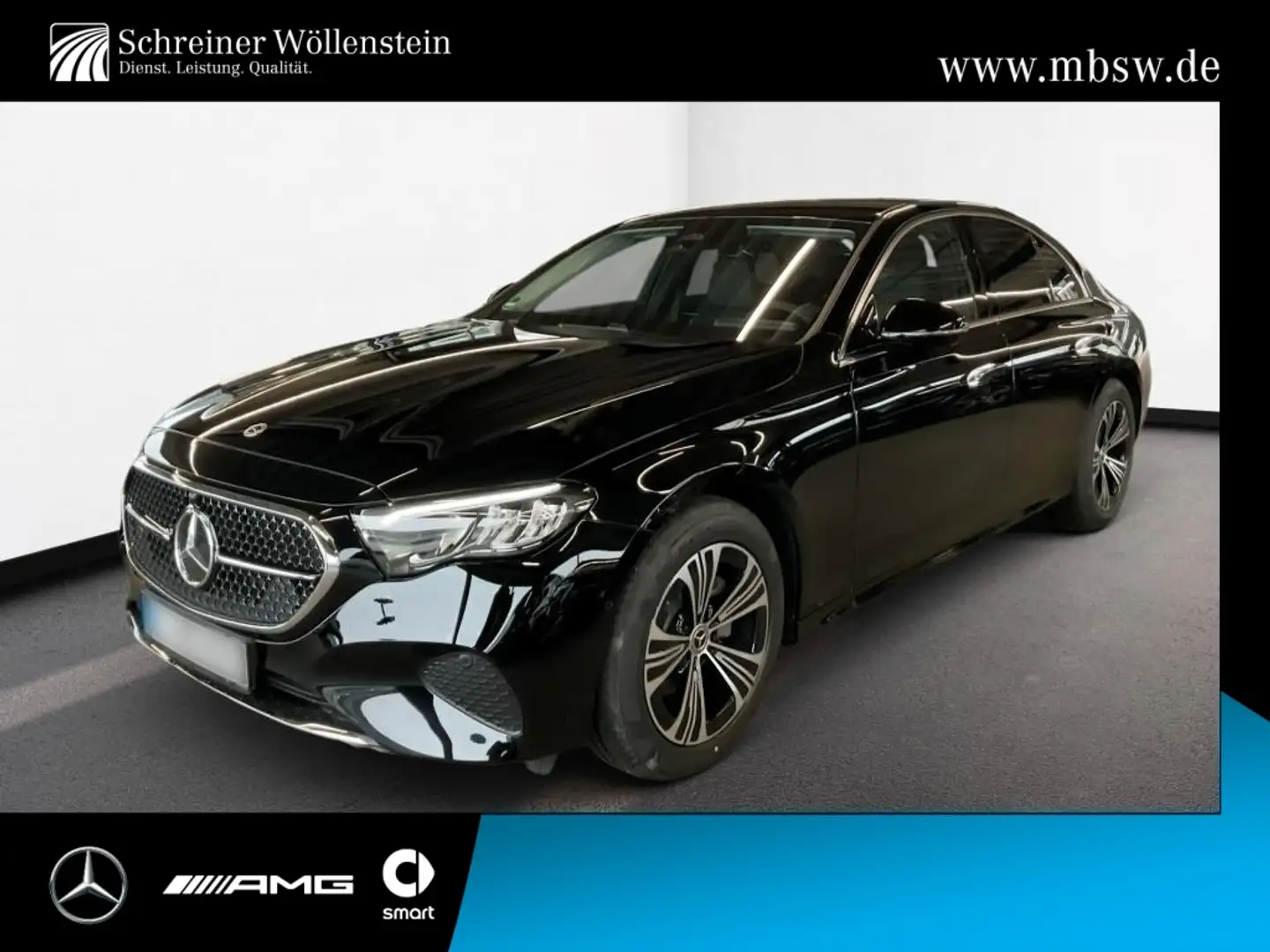 Mercedes-Benz E 200 d TAXI-Umbau-Möglich*Avantgarde*Distronic Schwarz - 1