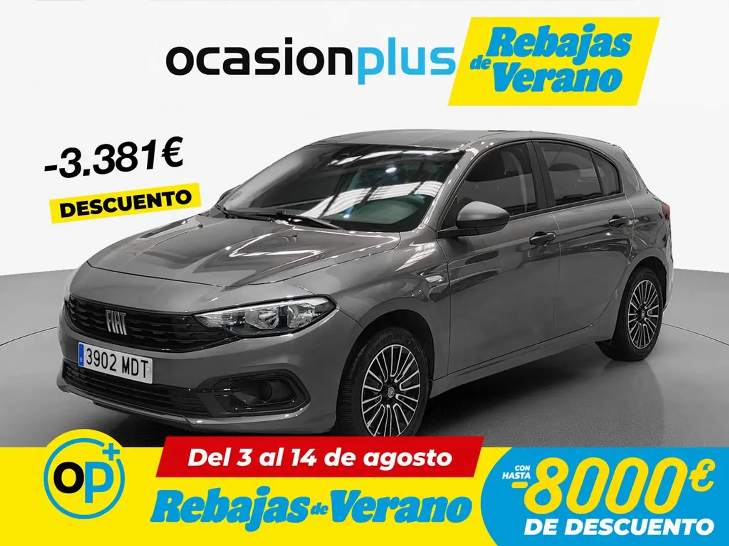 Fiat Tipo 1.0 GSE Gris - 1