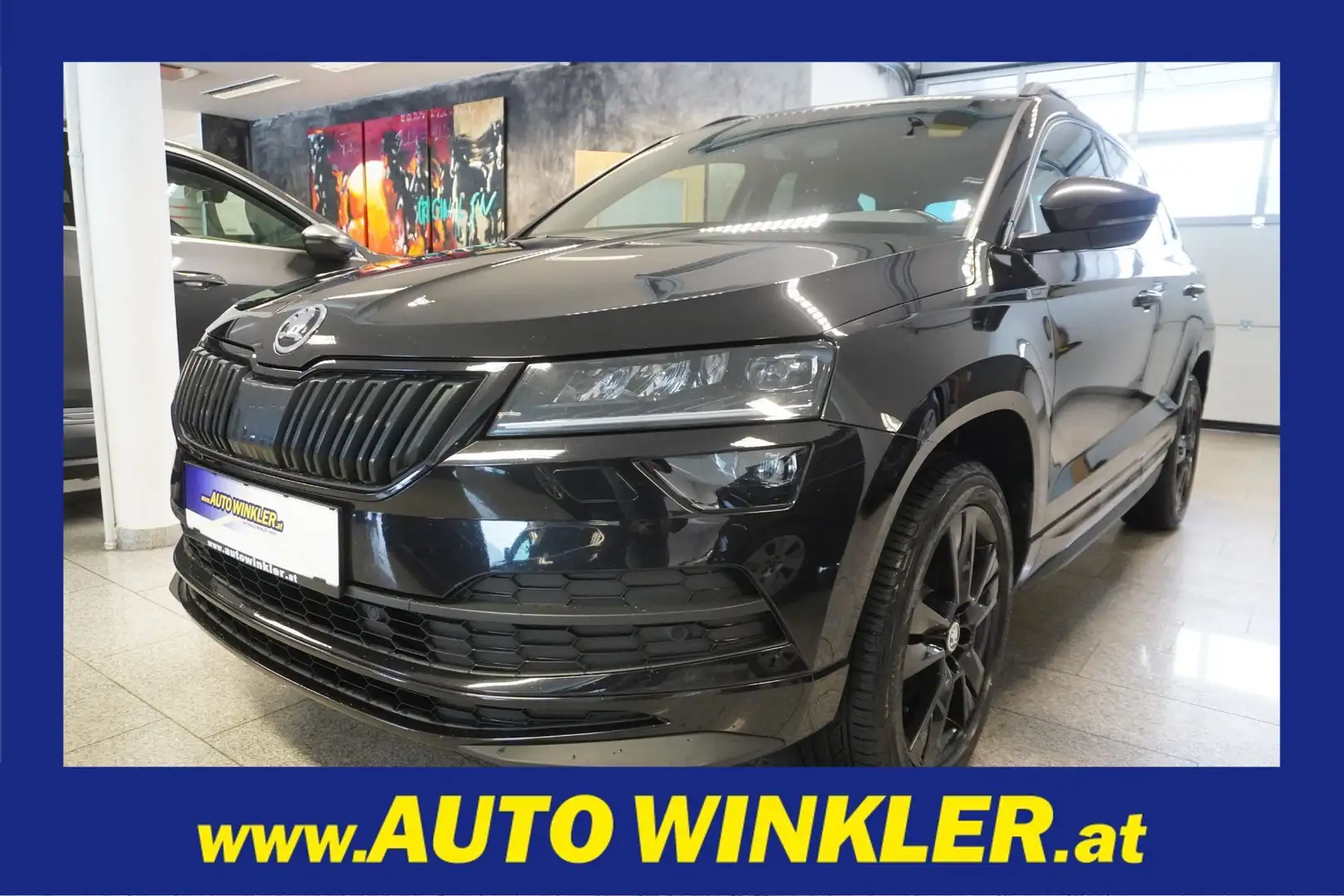 Skoda Karoq 1,5 TSI Sportline DSG Navi/CANTON/Style plus Paket Schwarz - 1