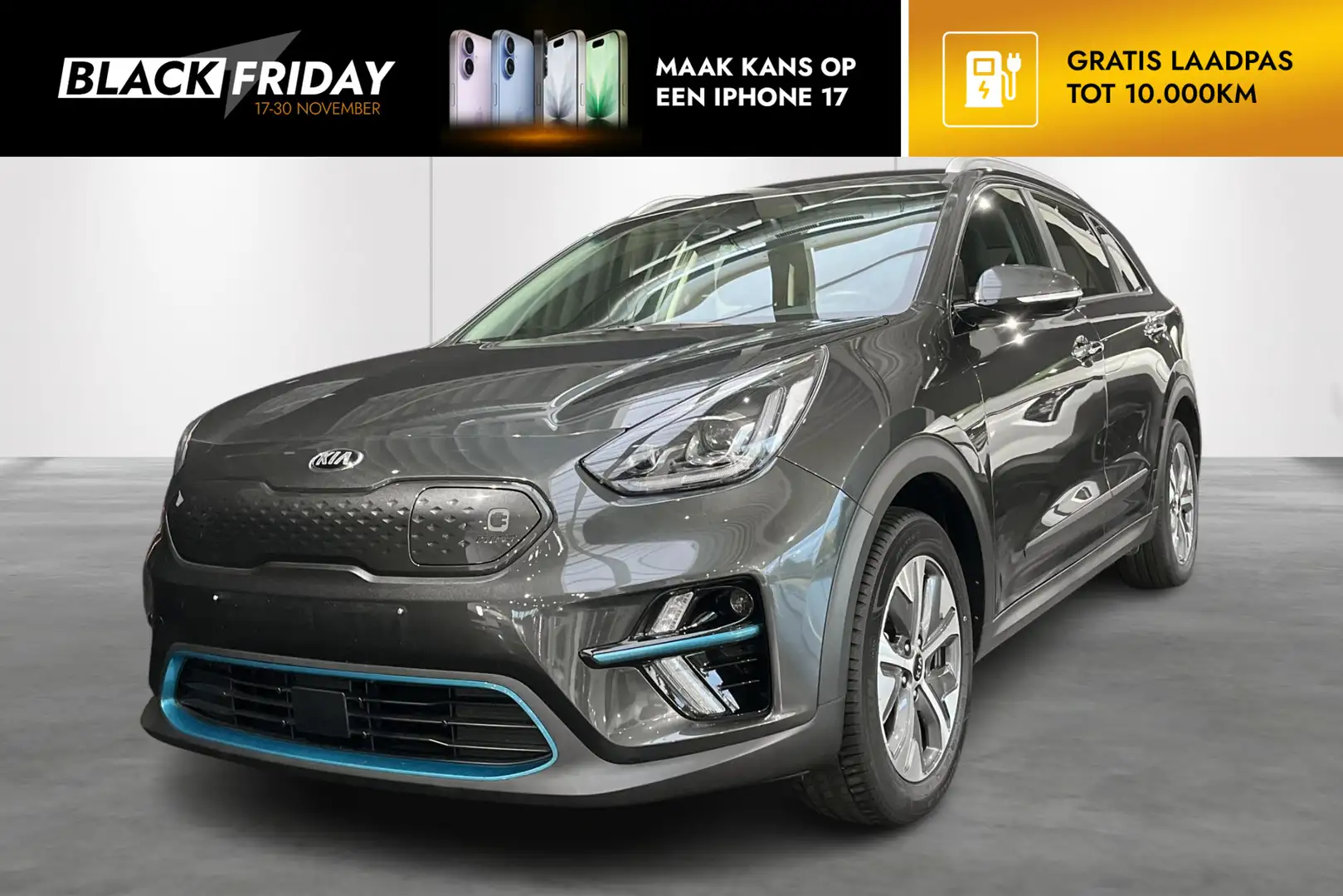 Kia e-Niro E-NIRO NAVI EDITION Gris - 1
