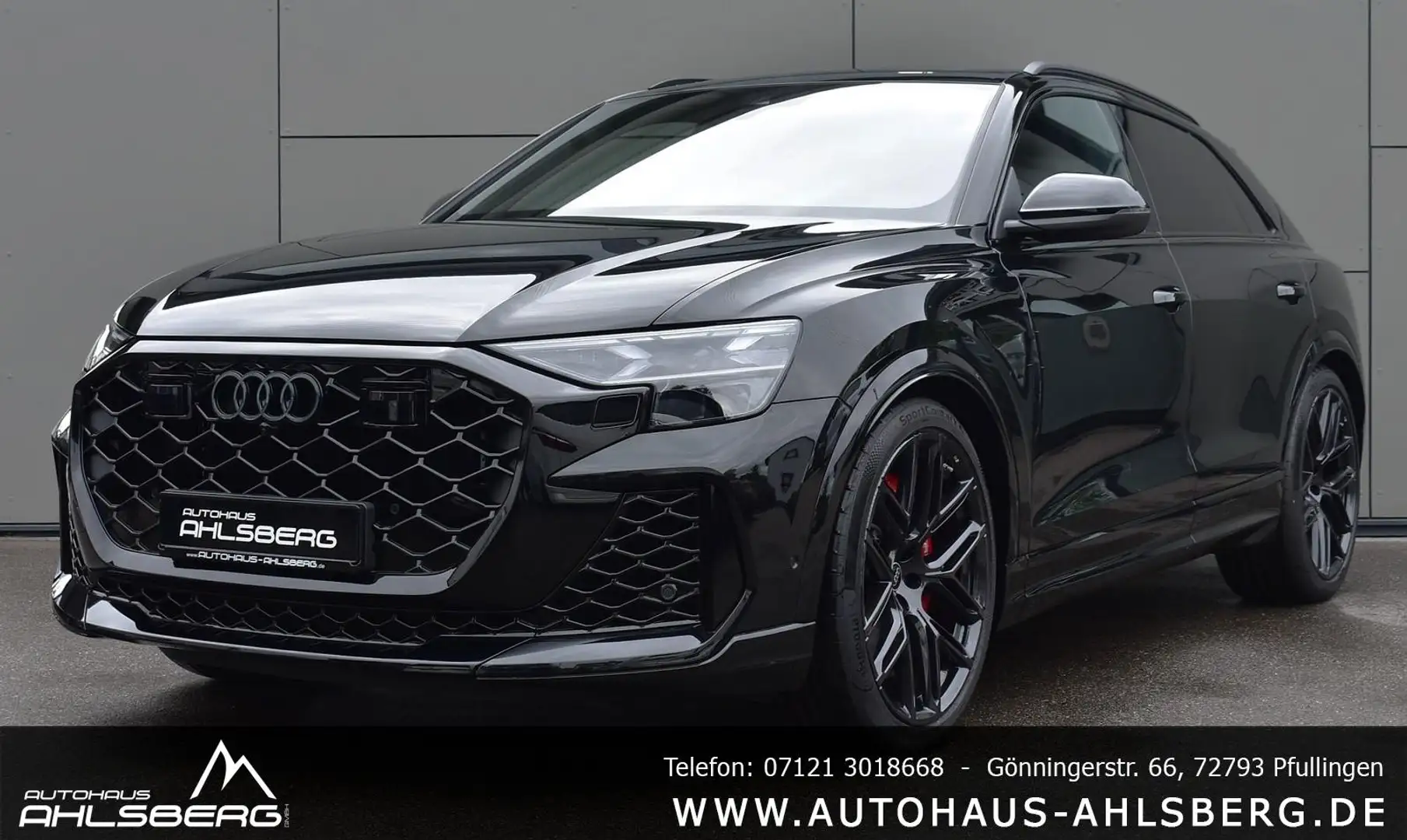 Audi RS Q8 RSQ8 /NEW MOD./SAGA/MASSA/HUD/AHK 23ZOLL Schwarz - 2