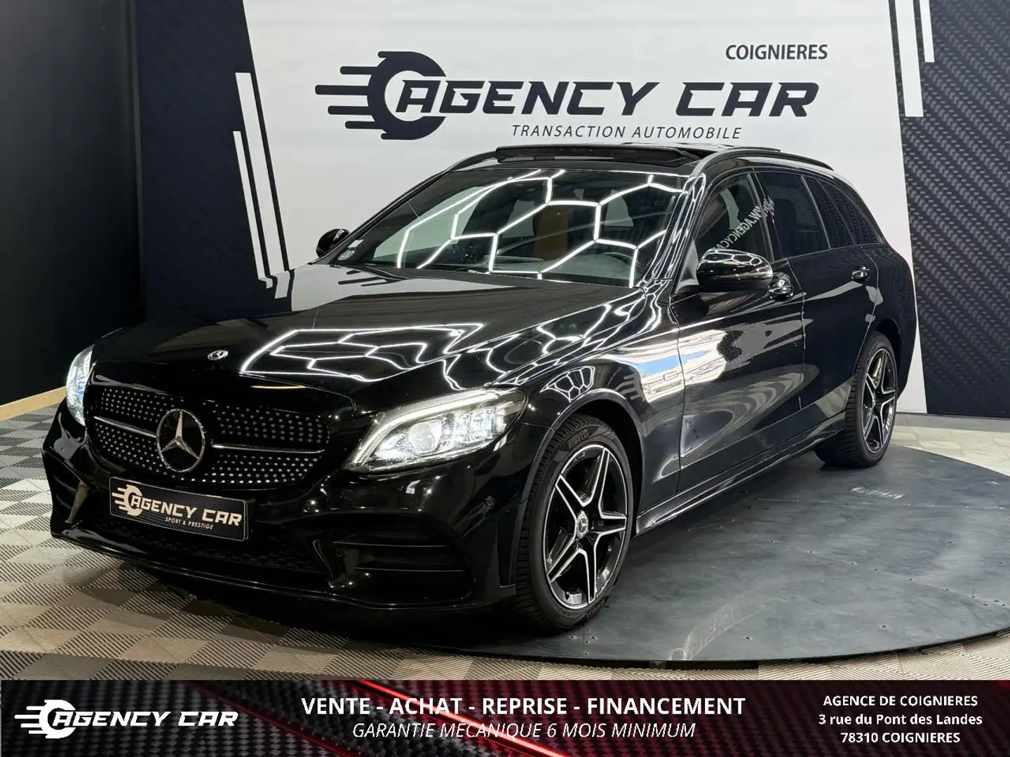 Mercedes-Benz C 30 AMG C 300 de - AMG LINE - Toit ouvrant - Sièges chauffants Schwarz - 1