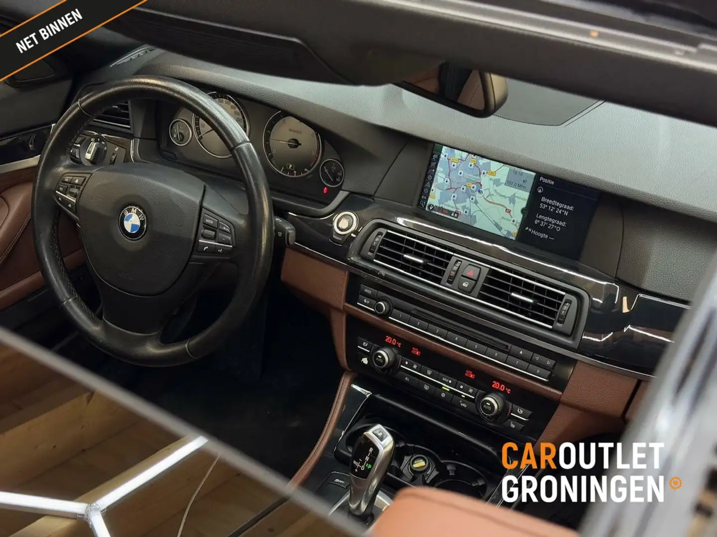 BMW 525 5-serie 525d High Executive | AUTOMAAT | PANO | EX Zwart - 2