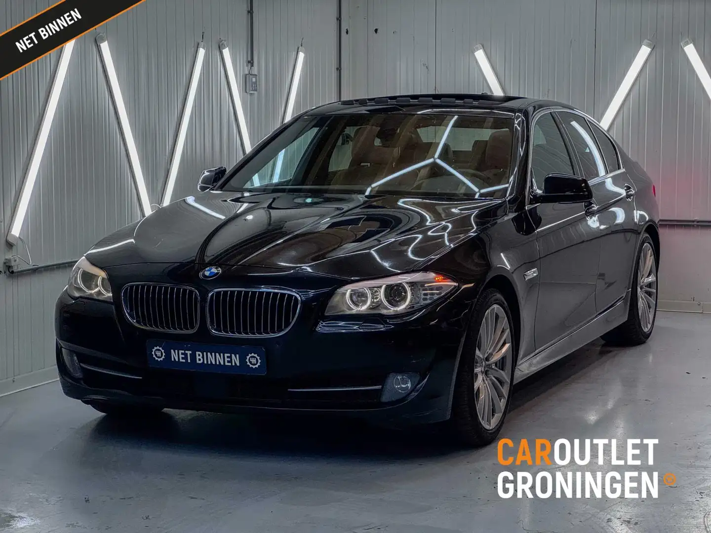 BMW 525 5-serie 525d High Executive | AUTOMAAT | PANO | EX Zwart - 1