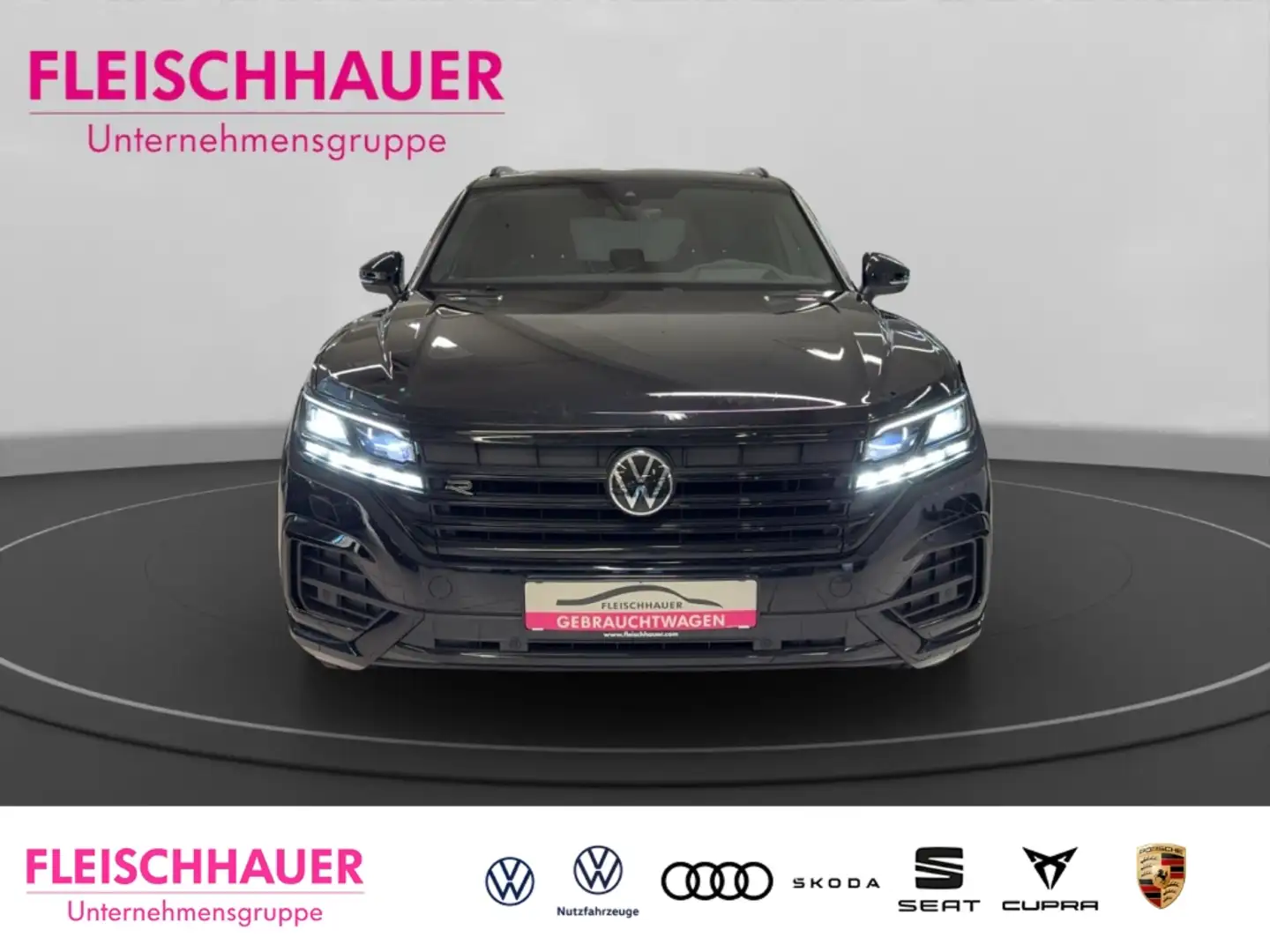 Volkswagen Touareg 3.0 TDI 4M R-Line Matrix+Pano+20''+HUD+Stdhzg Schwarz - 2