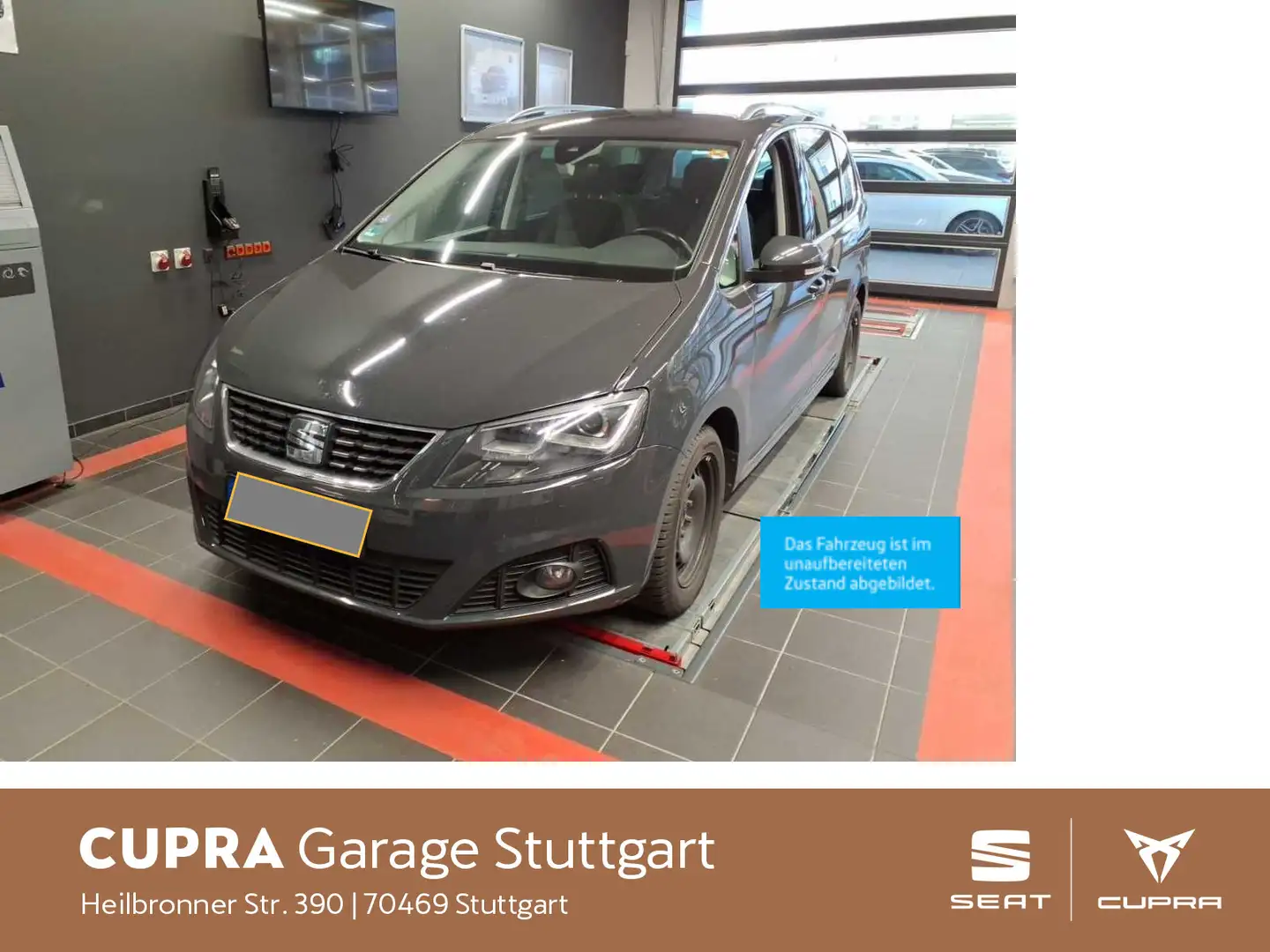 SEAT Alhambra 1.4 TSI Xcellence 110 kW Gelb - 2