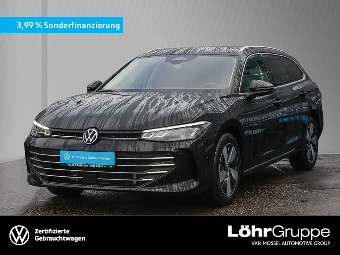 Volkswagen Passat Variant 1.5eTSI DSG Business AHK/Navi/RFK Schwarz - 1