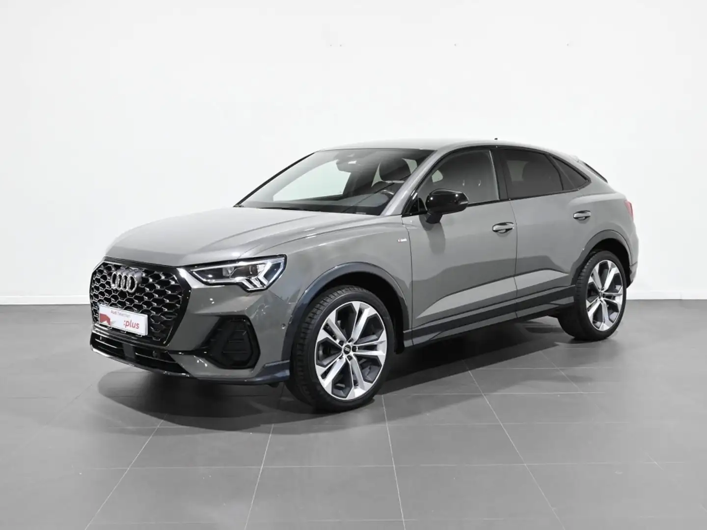 Audi Q3 Sportback 35 TDI Black line S tronic Gris - 1