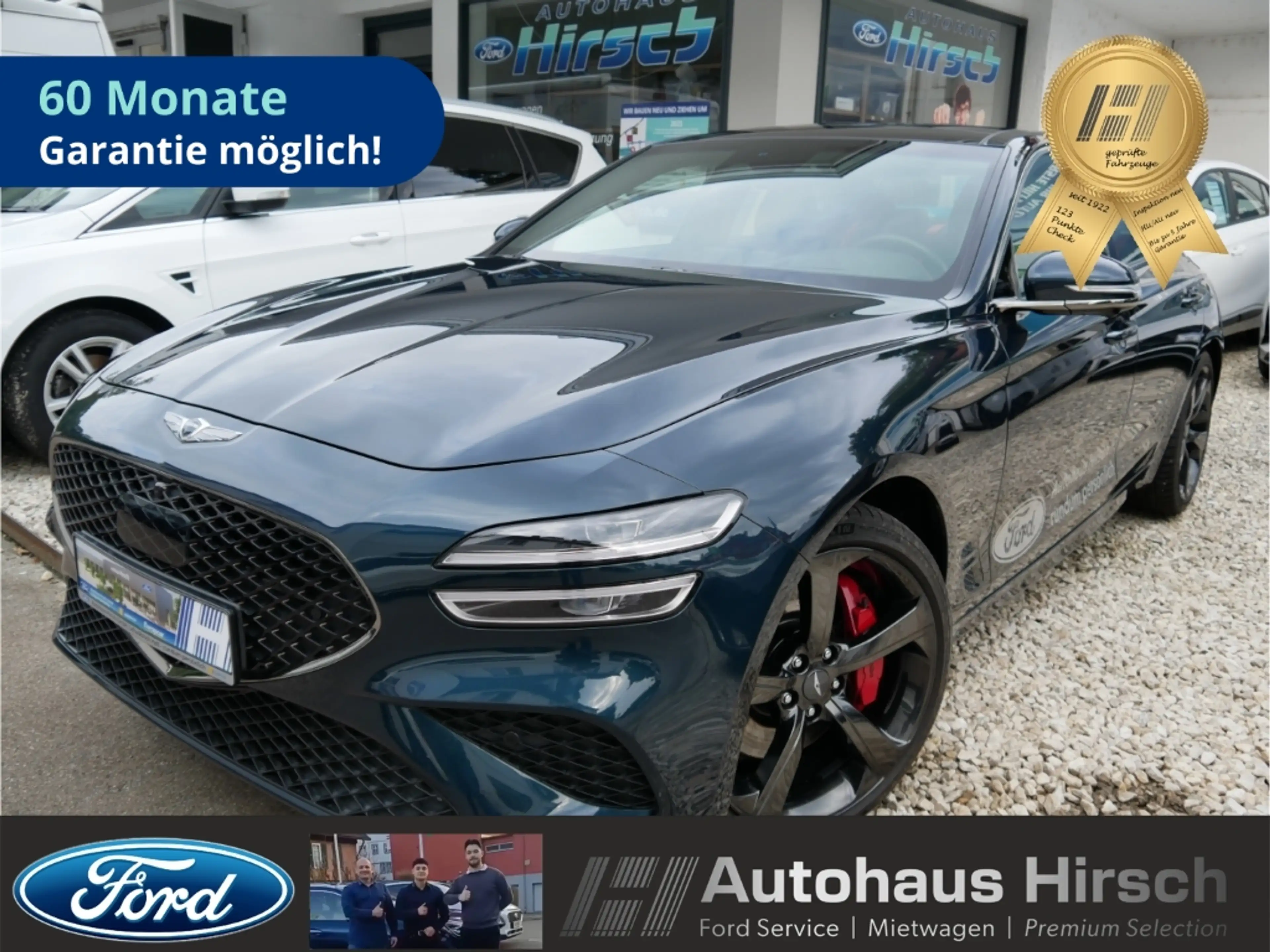 Genesis G70 Sport 4WD 2.2 CRDi AD Leder LED ACC CarPlay  Panor