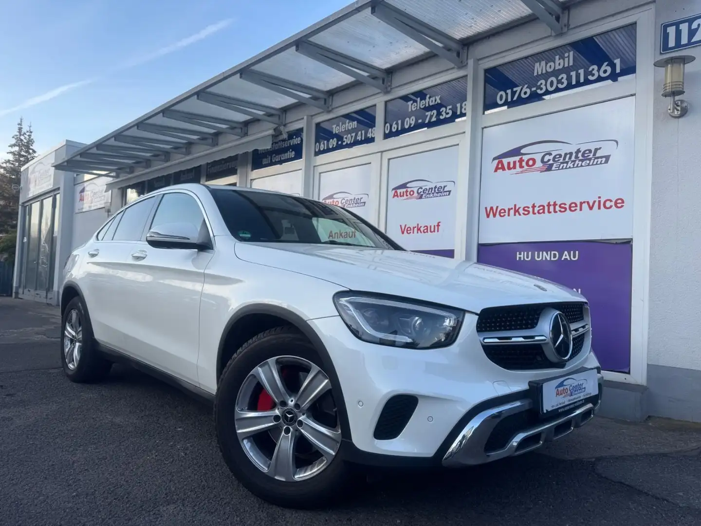 Mercedes-Benz GLC 200 Coupé *MBUX*Sitzblüf*Kamera* Weiß - 1