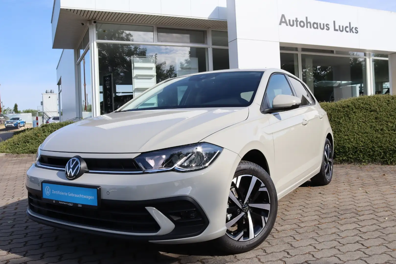 Volkswagen Polo MOVE 1.0 TSI LED IQ.Drive ACC App Серый - 2