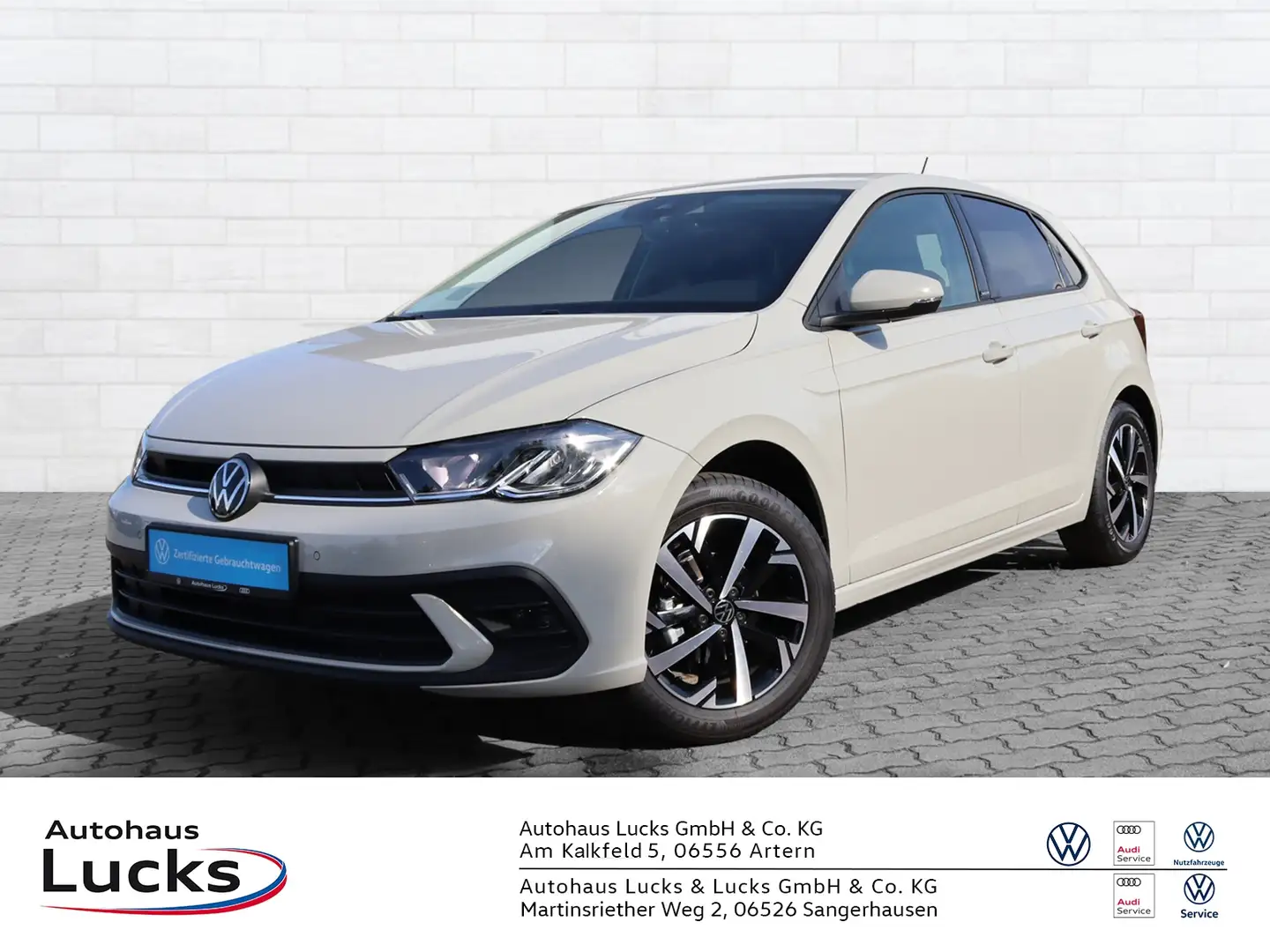 Volkswagen Polo MOVE 1.0 TSI LED IQ.Drive ACC App Серый - 1