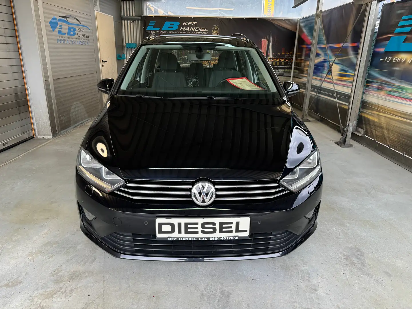 Volkswagen Golf Sportsvan 1,6 TDI BMT Comfortline Schwarz - 2