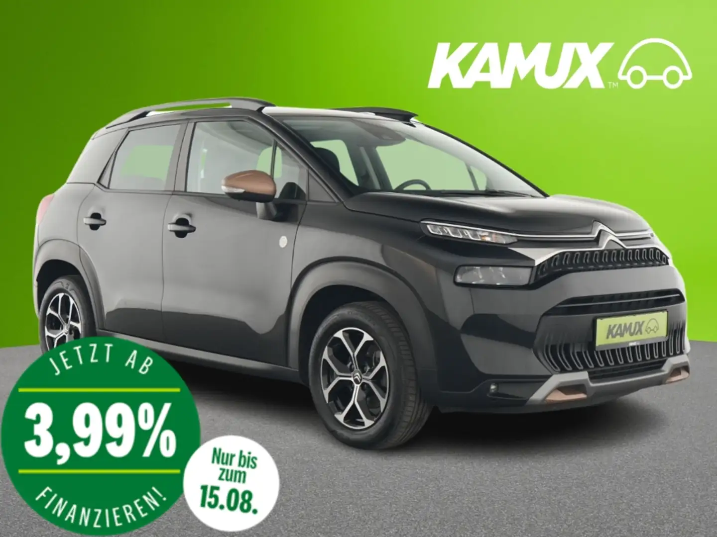 Citroen C3 Aircross 1.2PureTech Shine+LED+CARPLAY+TEMPO Nero - 1