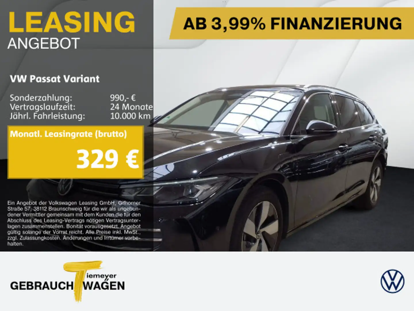 Volkswagen Passat Variant eHybrid BUSINESS LM17 NAVI AHK KA Noir - 1