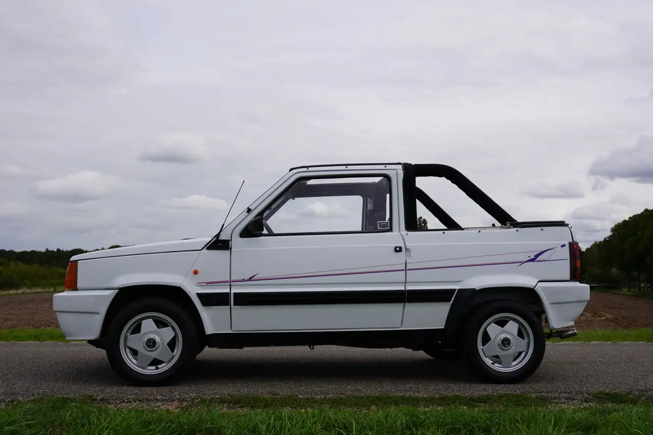 Fiat Panda 1000 L i.e. kat. Uniek Cabrioni , Origineel Nederl, foto 3
