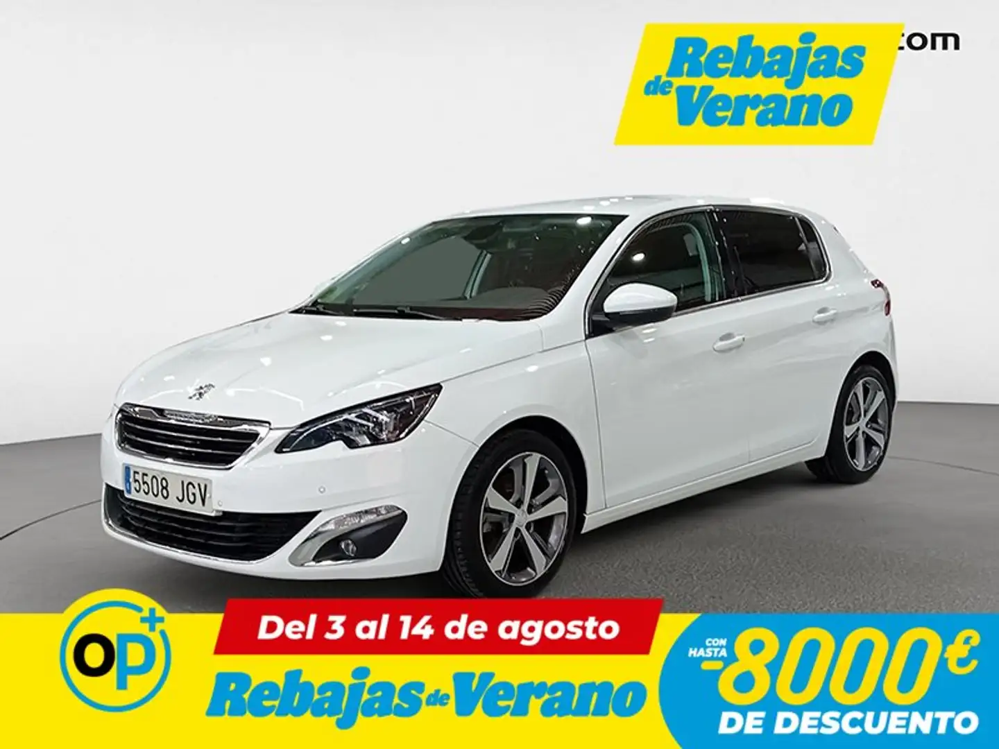 Peugeot 308 1.6 THP Allure 155 Blanco - 1