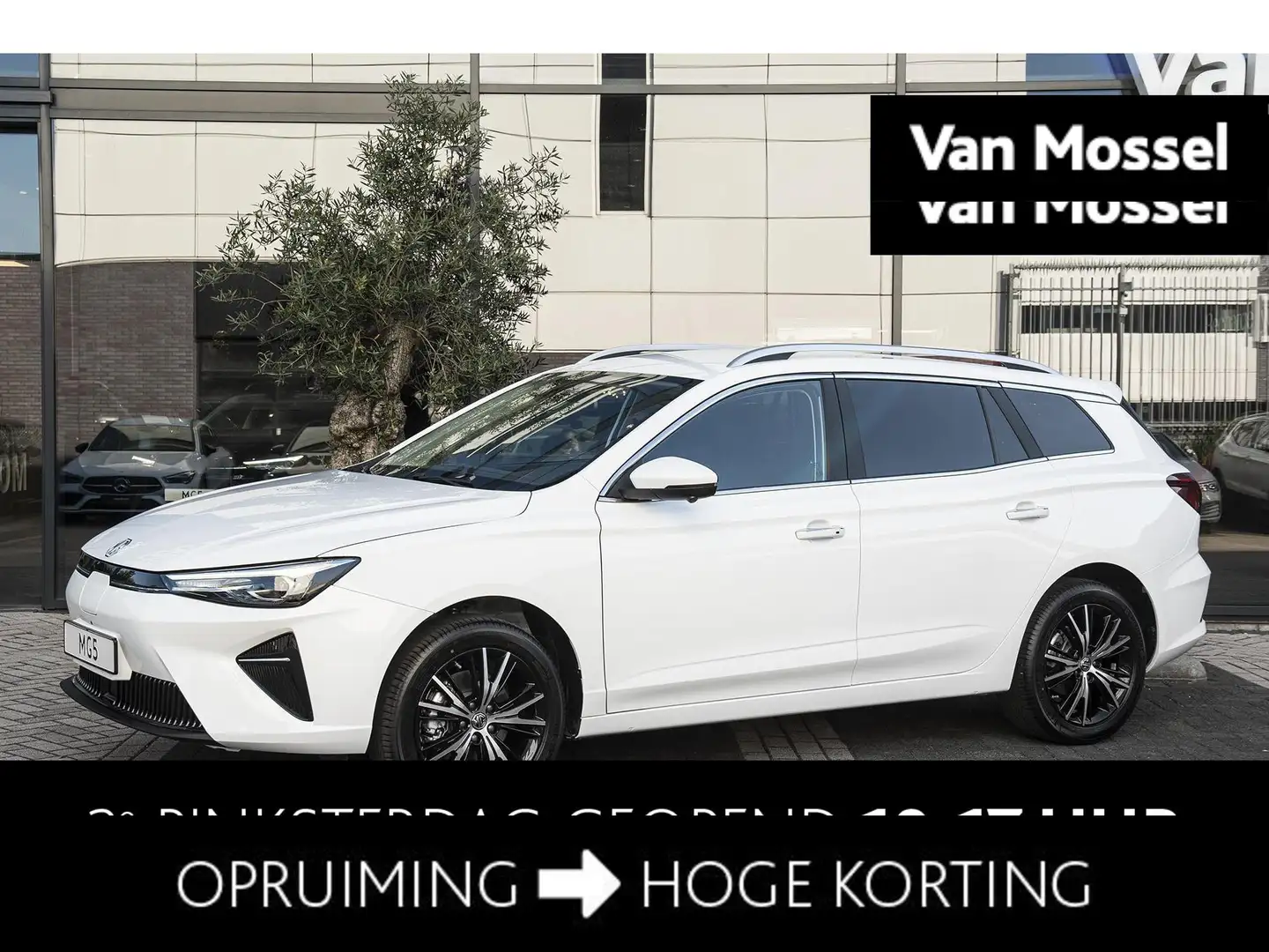 MG MG5 Electric Long Range Luxury 61 kWh Private Lease va Wit - 1