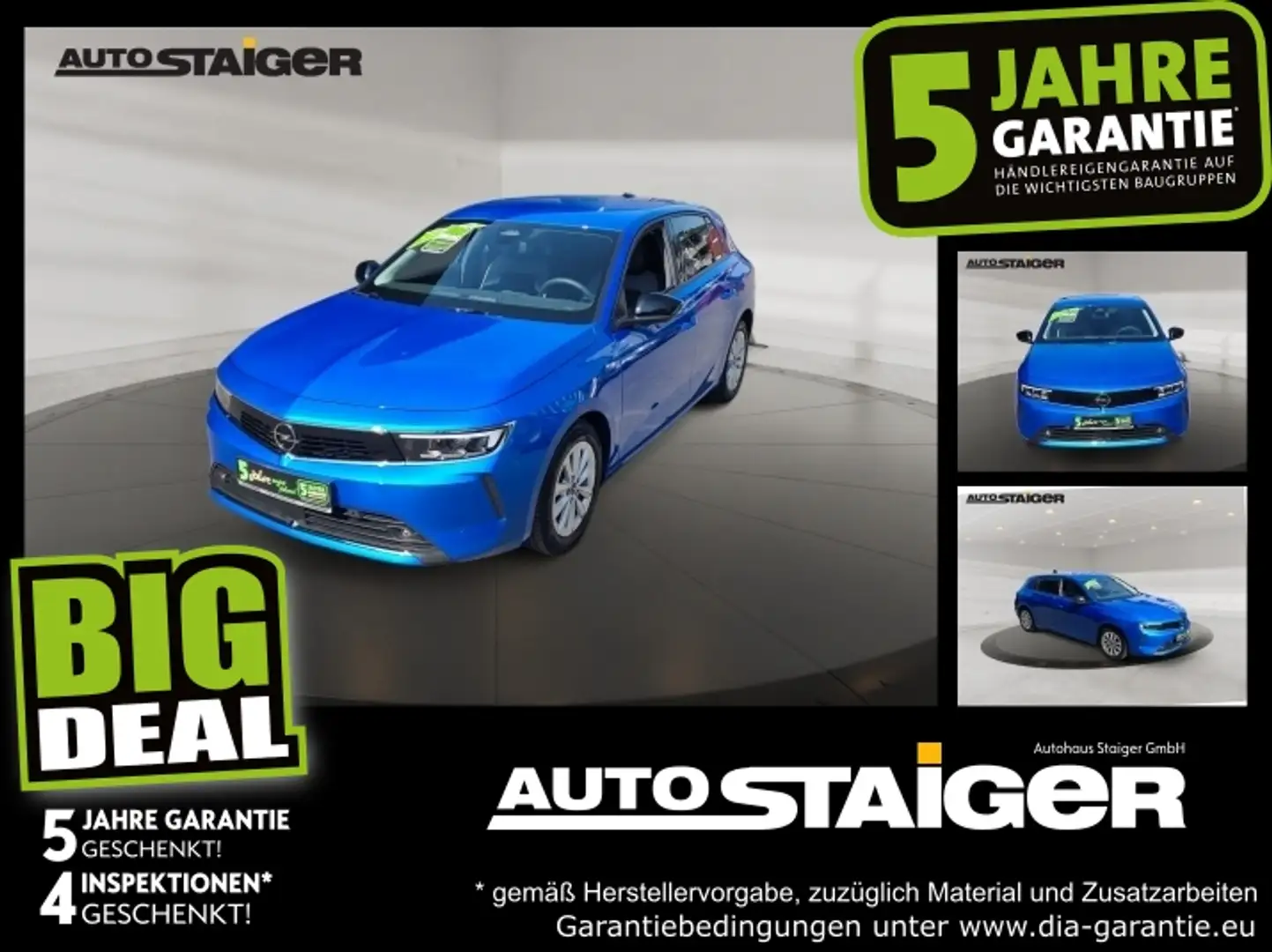 Opel Astra L 1.2 Turbo Parksens*Kamera*Sitzheizg Blau - 1