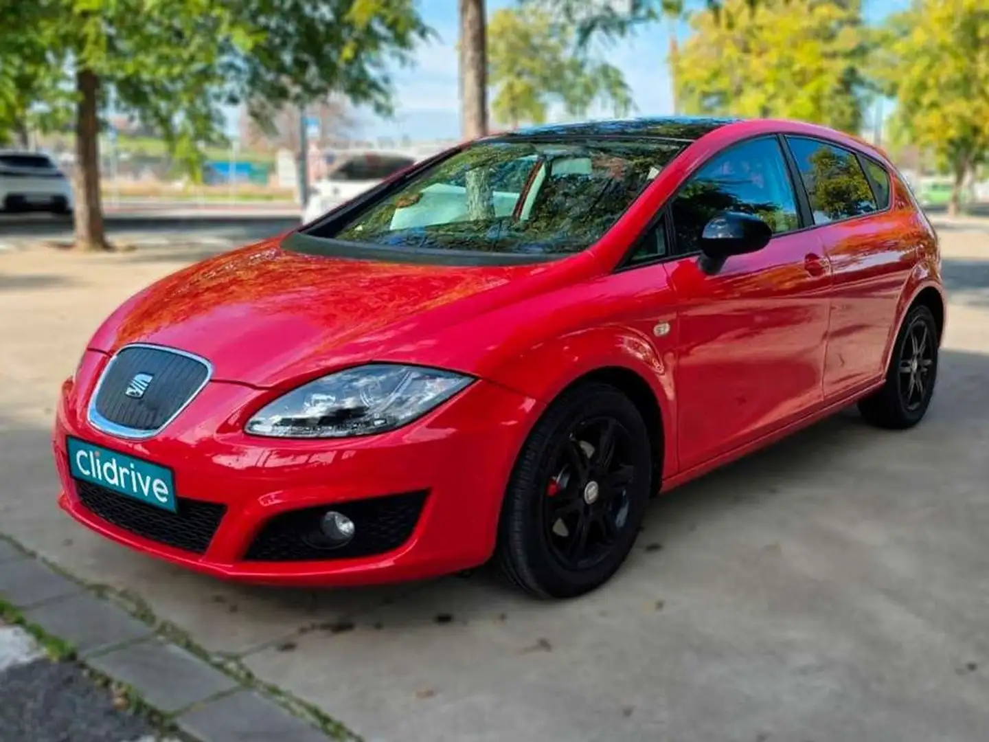 SEAT Leon 1.6TDI CR Reference Rojo - 1