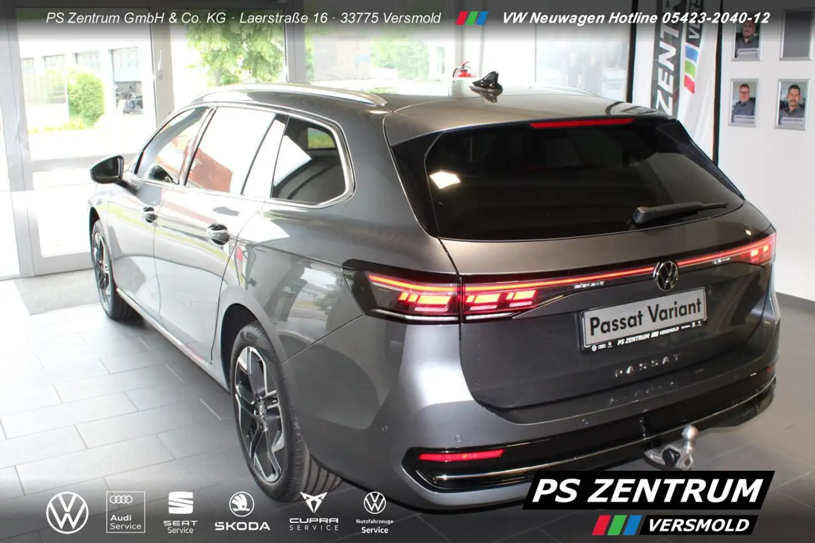 Volkswagen Passat Variant Passat Elegance 2.0 TDI HUD Harman Kardon DCC Navi Grau - 2