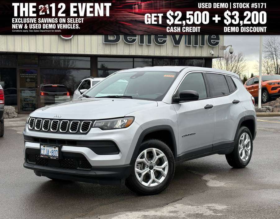 2025 Jeep Compass Used Demo - Sport 4x4