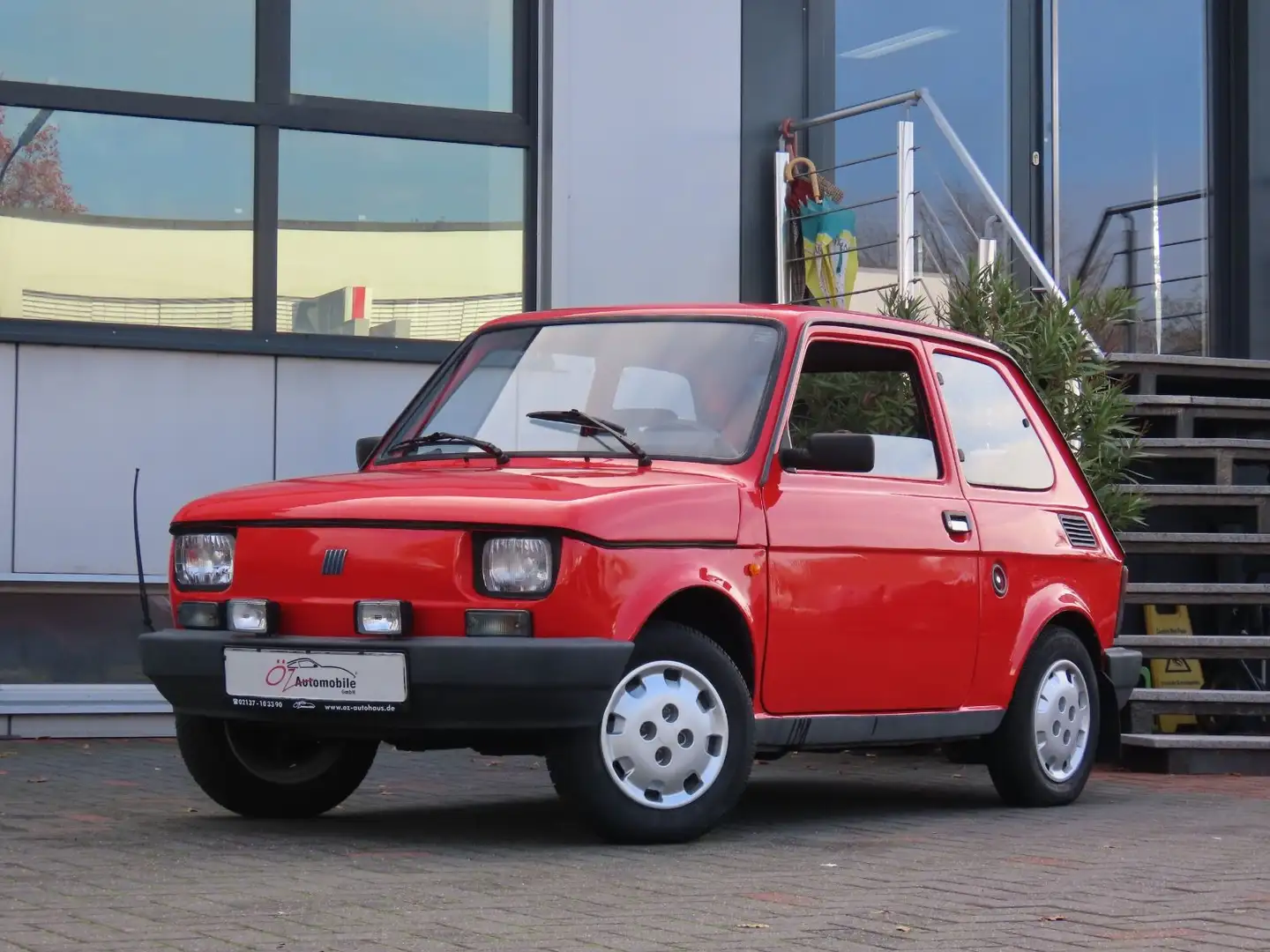 Fiat 126 p FSM (PL) Maluch Kultklassiker TÜV 04.25 Roşu - 2