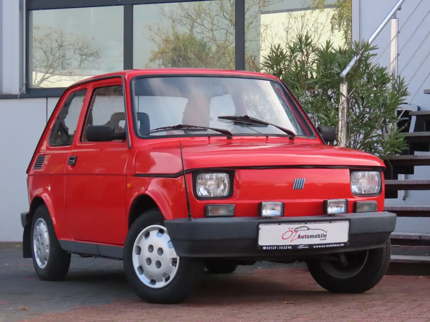 Fiat 126 p FSM (PL) Maluch Kultklassiker TÜV 04.25 Roşu - 1