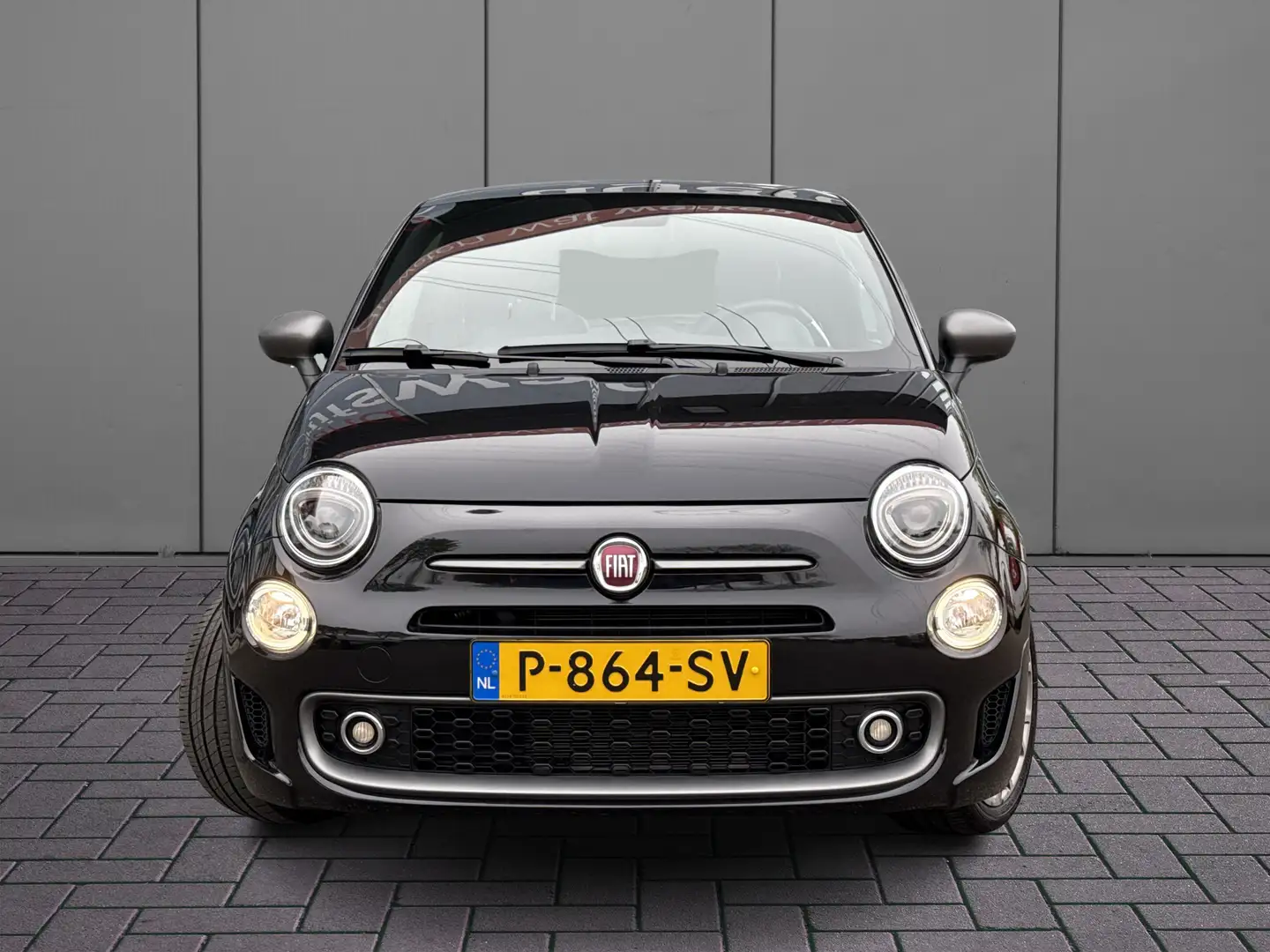 Fiat 500 1.0 Hybrid Sport | NL-auto | Panorama | Carplay | Nero - 2