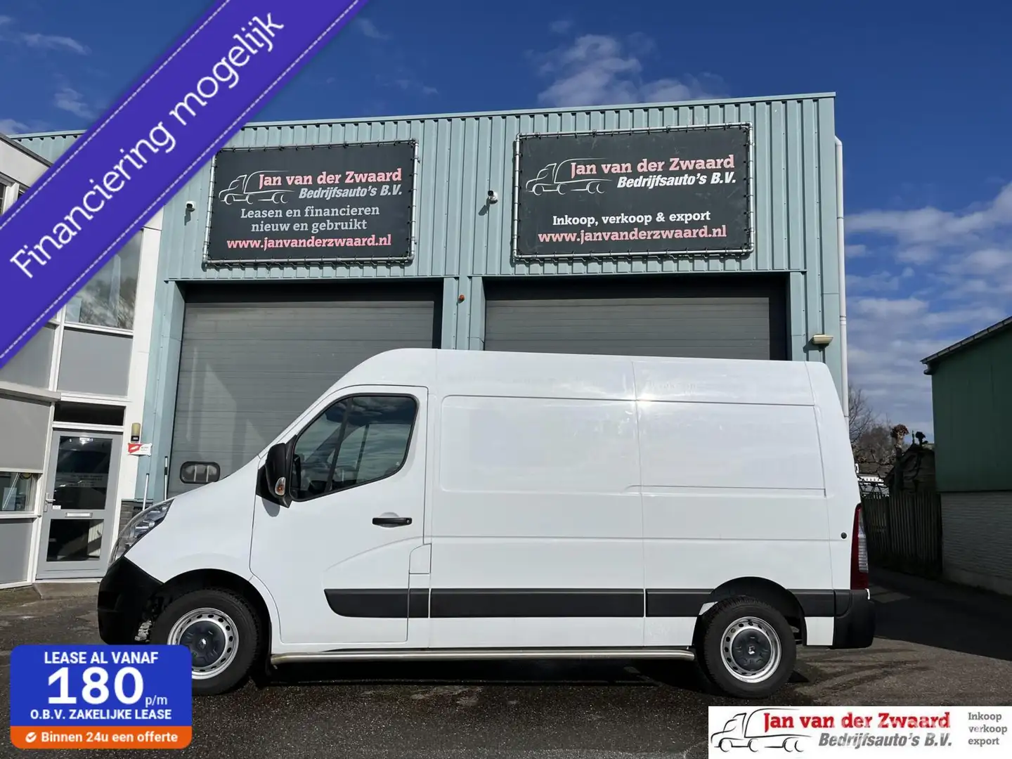Renault Master T33 2.3 dCi Euro 6 Lang Hoog Airco Navi Générique Blanc - 1