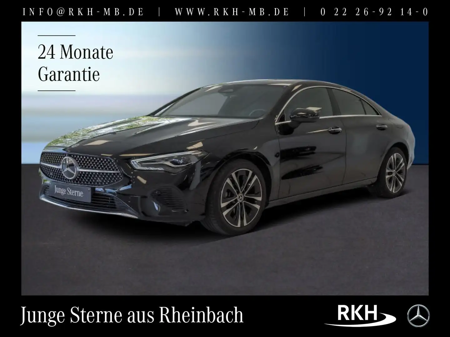 Mercedes-Benz CLA 180 CLA 180 Coupé Progressive Distr./Kamera/LED/Totw Black - 1