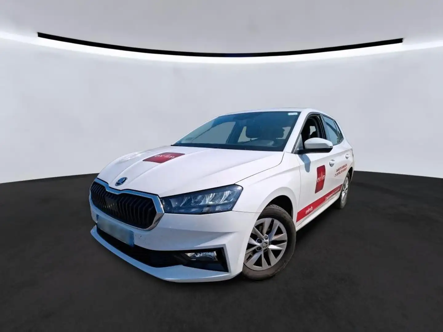 Skoda Fabia Ambition 1.0TSI LED PDC Alu Klima Kessy Blanc - 1